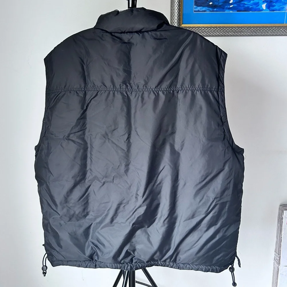 Gap vintage Men’s Reversible Down filled Zip Up skiing puffer Down fill size XXL - Picture 5 of 15